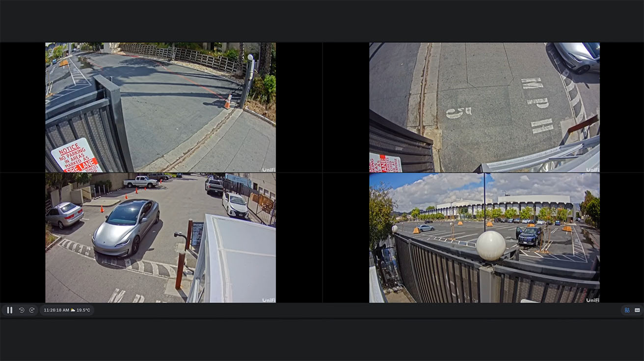 AI Multi-Sensor 4 Four Views Configuration Example